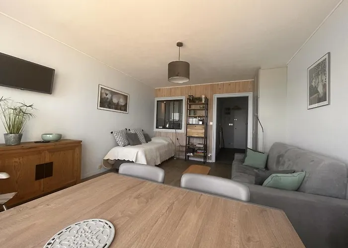 2* Avec Balcon Face A La Mer, Ascenseur, Proche Et Commerces, 2 Pers. - Fr-1-197-387 莱萨布勒-多洛讷